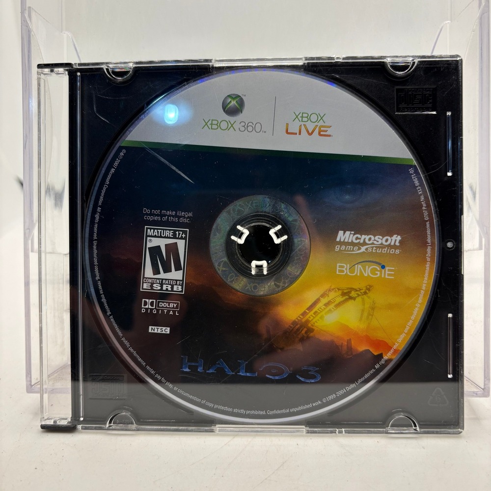 Halo 3 Xbox 360 Microsoft Game Studios Bungie NTSC Video Game Disc Only